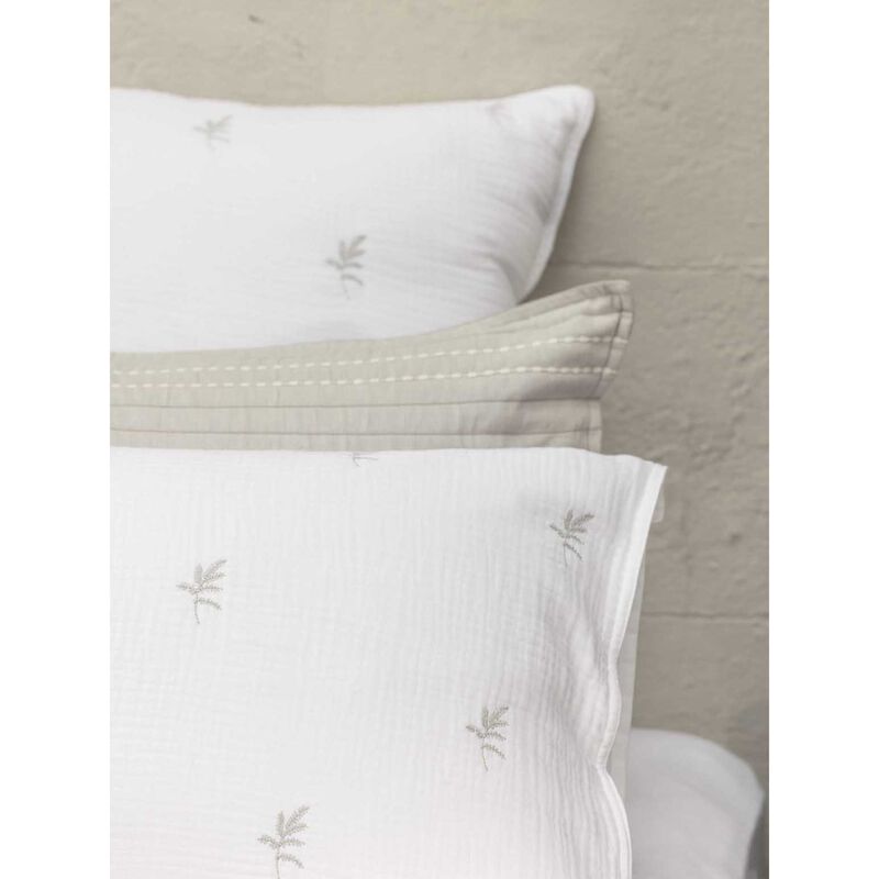 Wallace Cotton Elise European Pillowcase image number 2