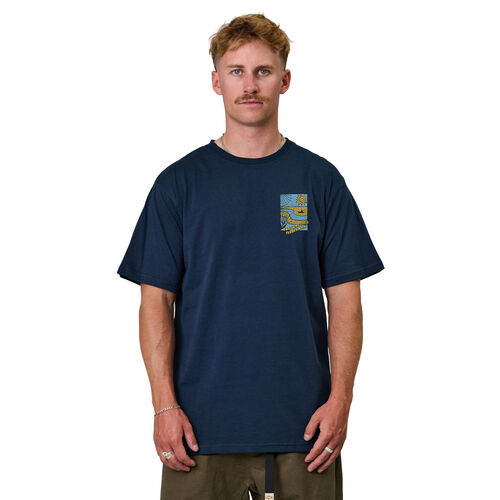 Just Another Fisherman Coastline Sea Tee
