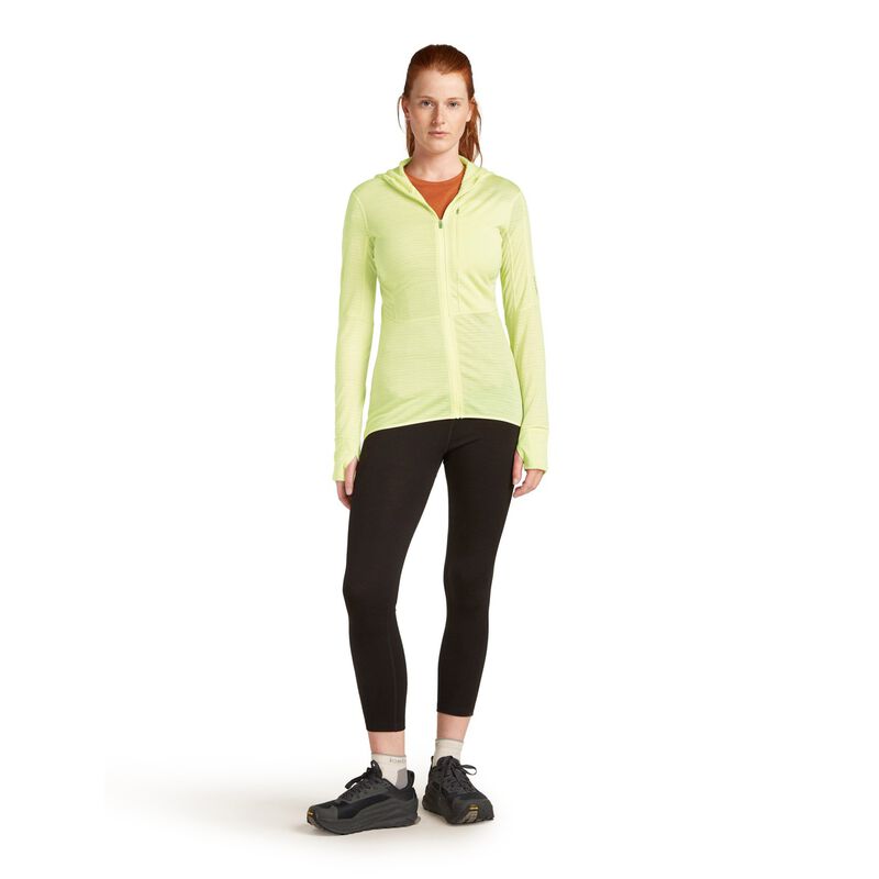Icebreaker W Merino Blend 200 RealFleece Descender LS Zip Hoodie image number 3