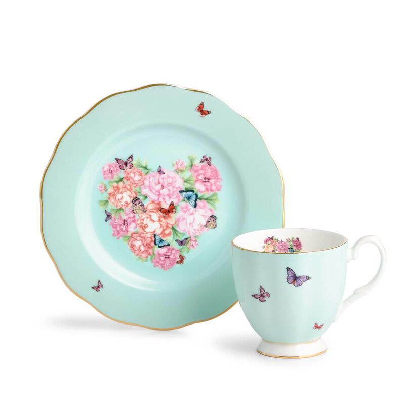 Royal Albert Miranda Kerr Vintage Mug & Plate 20cm Blessings image number 0