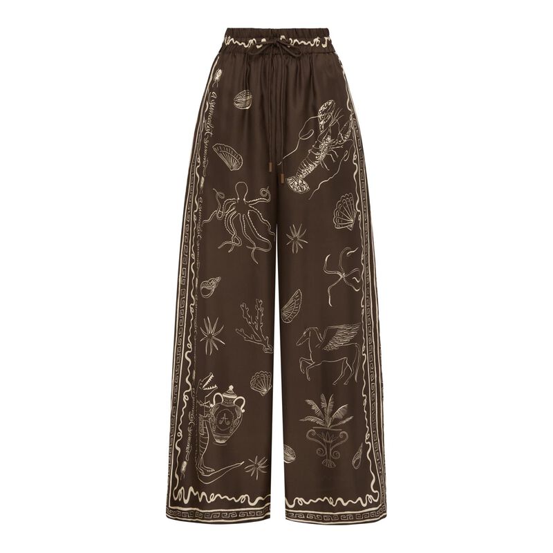 ALÉMAIS Sammy Silk Pant image number 2