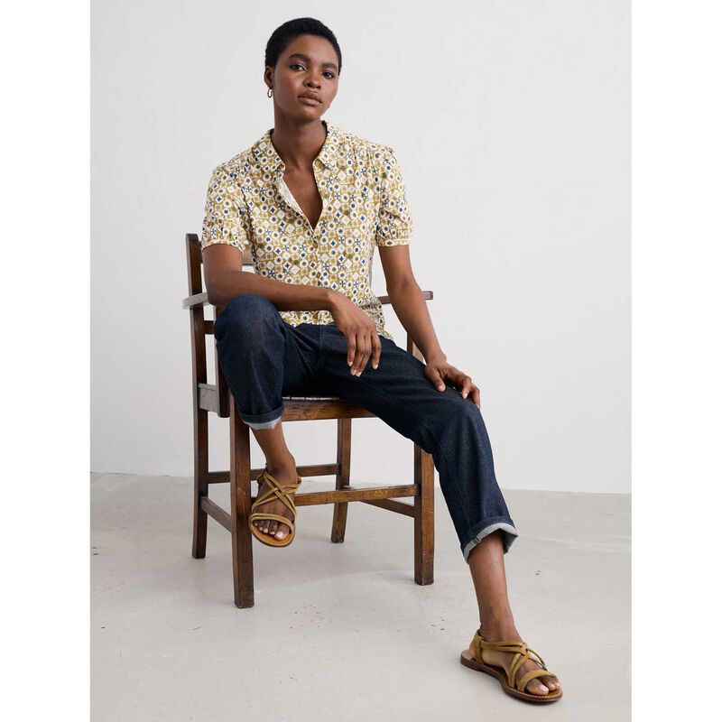 Seasalt Cornwall Embrace Shirt Potters Marks Pear image number 2