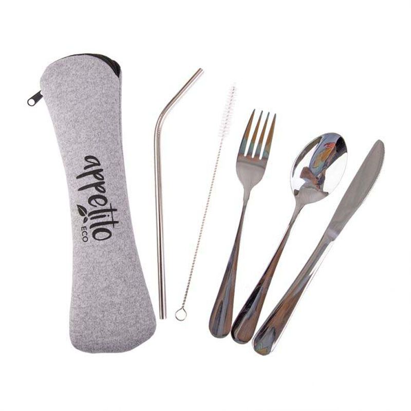 D.Line 5 Piece S/S Traveller's Cutlery Set image number 1