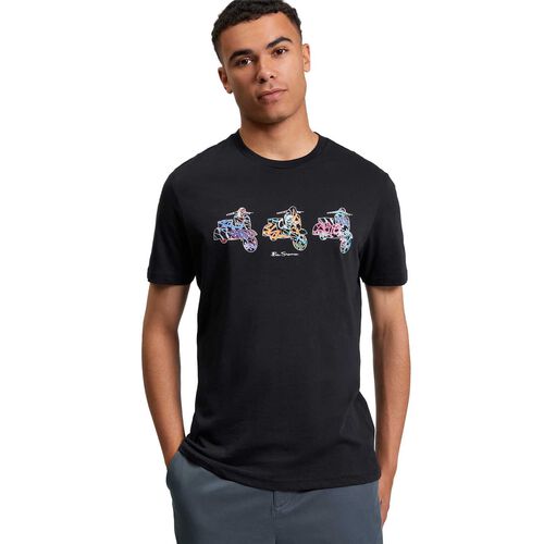 Ben Sherman Scooter Spray Tee
