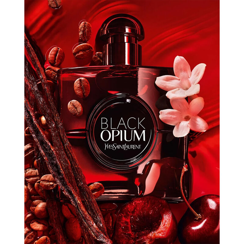 YSL Black Opium Eau De Parfum Over Red 90ml image number 1