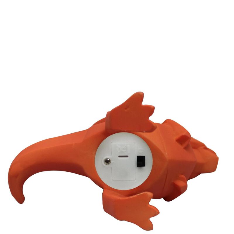 House Of Disaster Mini Led Lamp Dinosaur Orange image number 3
