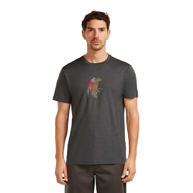 Icebreaker M Merino 150 Tech Lite SS Tee Bear Catch image number 4