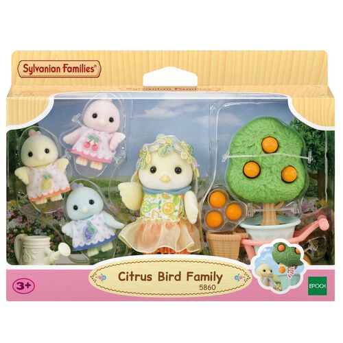 Sylvanian Families Citrus Bird Family