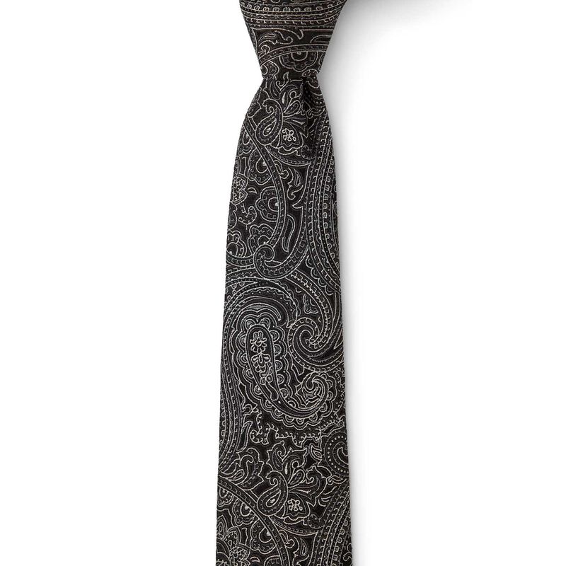 Cambridge Paisley 7.5cm Tie image number 0