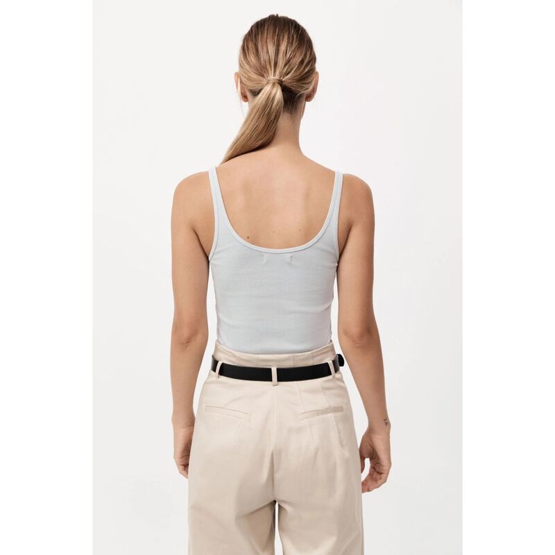 St. Agni Organic Cotton Slim Scoop Tank image number 1