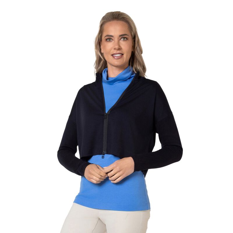 B Merino Zip Cardi image number 8