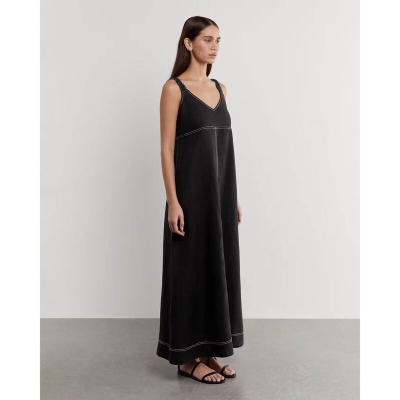 JAG Sara Linen Midi Dress image number 3