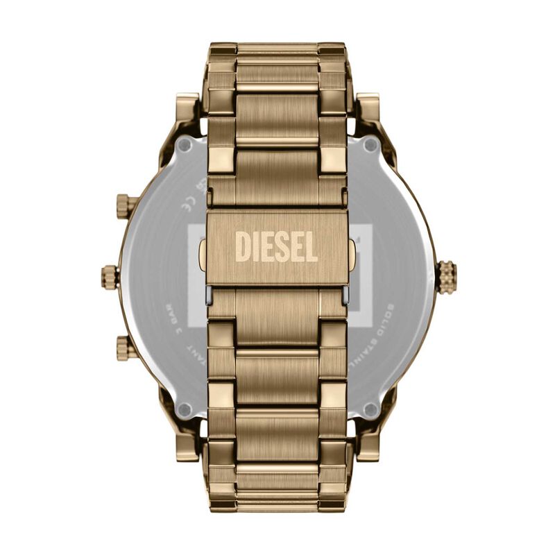 Diesel Mr. Daddy Slim Three-Hand Antique Gold-Tone Stainless Steel Watch image number 0
