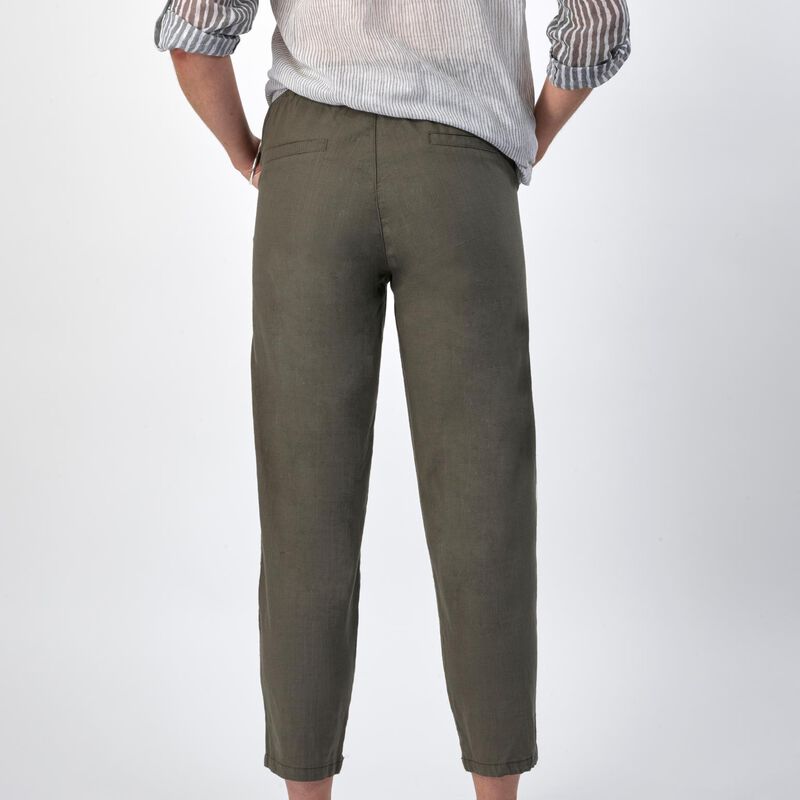 Vassalli 7/8 Length Elastic Waist Pant image number 1