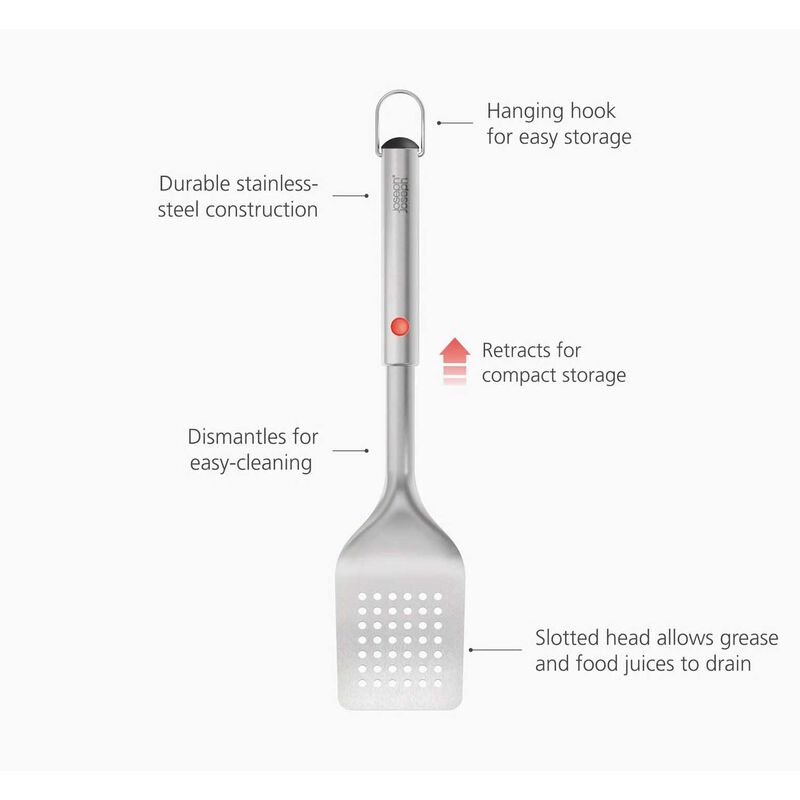 Joseph Joseph Grillout BBQ Turner With Retractable Head image number 3