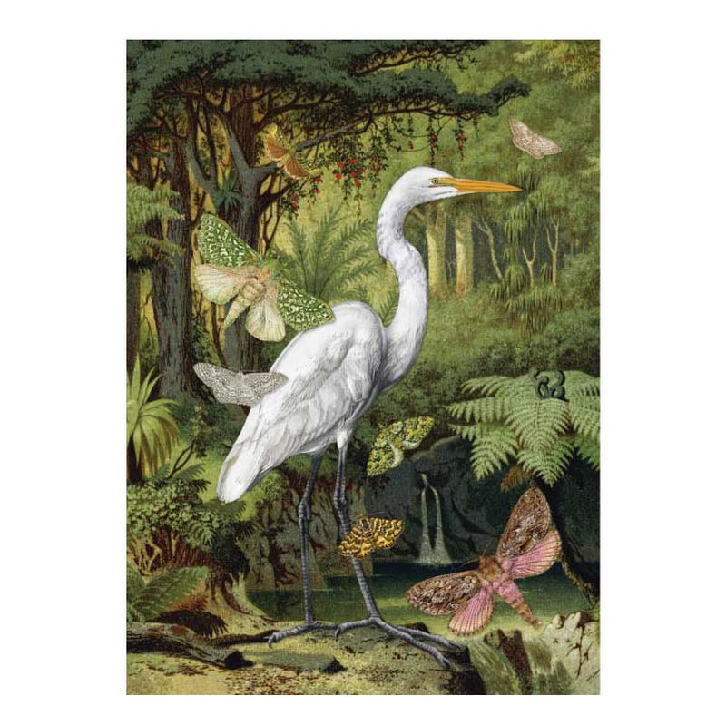 Tanya Wolfkamp Tea Towel - Heron image number 0