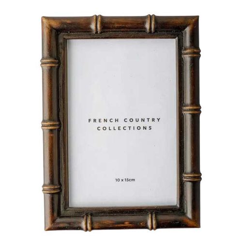 French Country Bamboo Photoframe 4x6