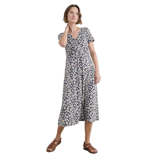 Seasalt Cornwall Chapelle Dress Scatter Daisy Maritime