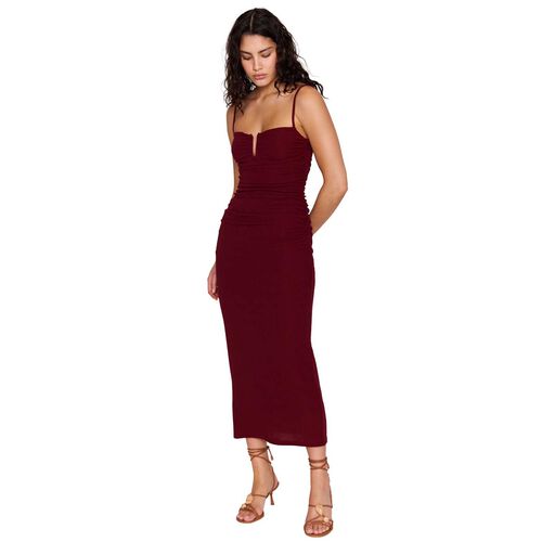MINKPINK Mila Gathered Maxi Dress