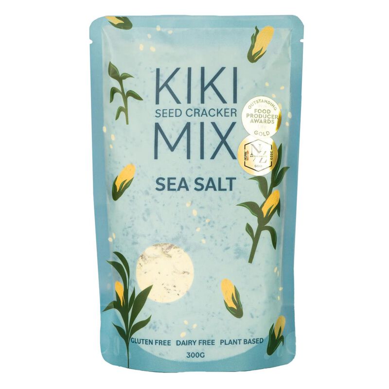 Kiki Seed Cracker Mix - Sea Salt Gluten Free 300g image number 0
