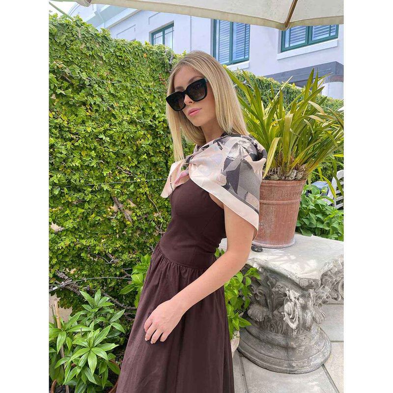 Dark Hampton x Joel Hart Form Silk Scarf image number 1