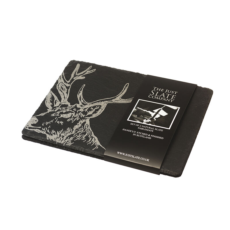 Selbrae House 2 Placemats - Stag image number 0
