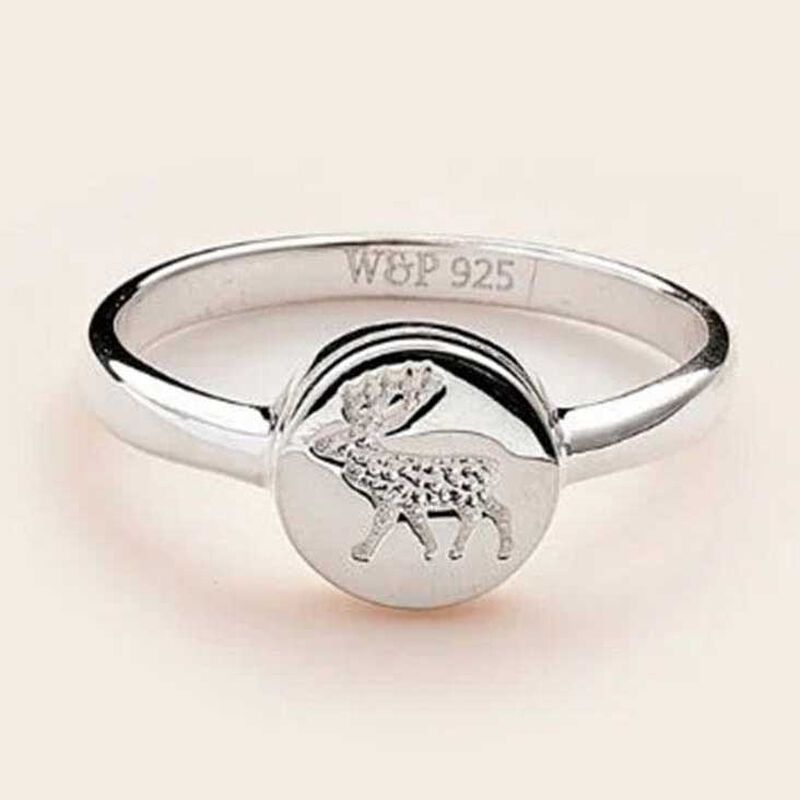 Whistle & Pop Hunter Gatherer Stag Ring image number 2