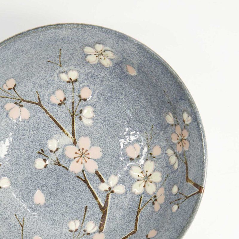 Tokyo Design Studio Fujisakura Ramen Bowl 21x7.5cm Grey image number 2