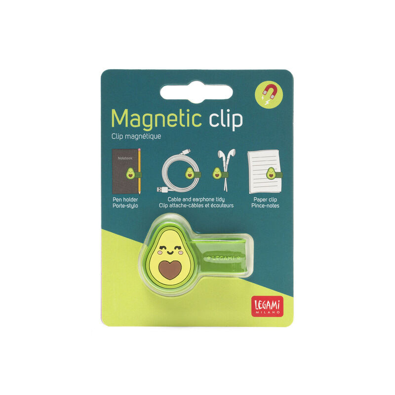 Legami Avocado Magnetic Clip image number 1