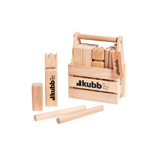 Planet Finska Kubb Original in a Crate - Natural Crown