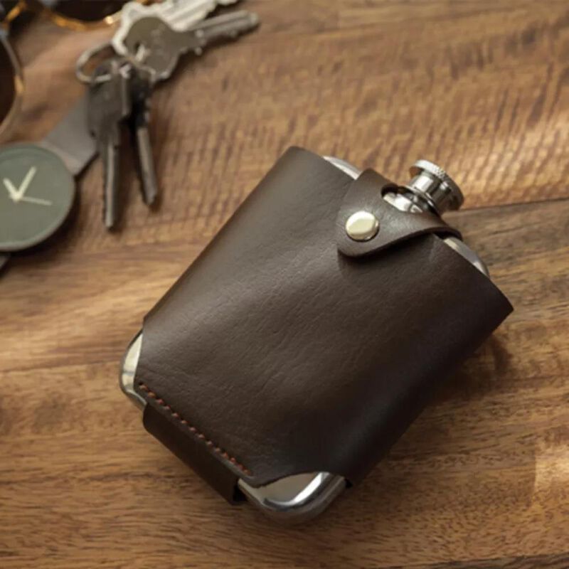 Admiral&trade; Stainless Steel Flask And Traveling Case By Viski&reg; image number 2
