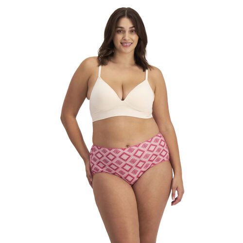 Jockey No Panty Line Promise Micro Print Full Brief
