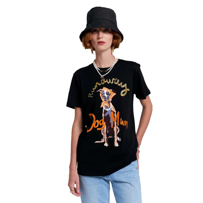 Karen Walker Dog Mum Organic Cotton T-Shirt image number 0