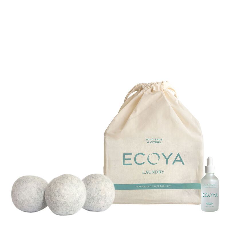 ECOYA Dryer Ball Set - Wild Sage & Citrus image number 0