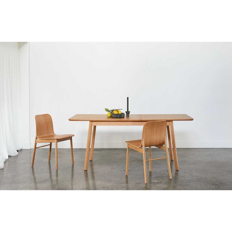 Citt&agrave; Radial Extendable Table Oak 150cm(190cm)x80cmx73cmh image number 1