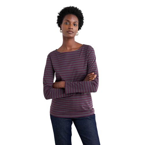 Seasalt Cornwall Sailor Shirt Mini Cornish Dark Coal