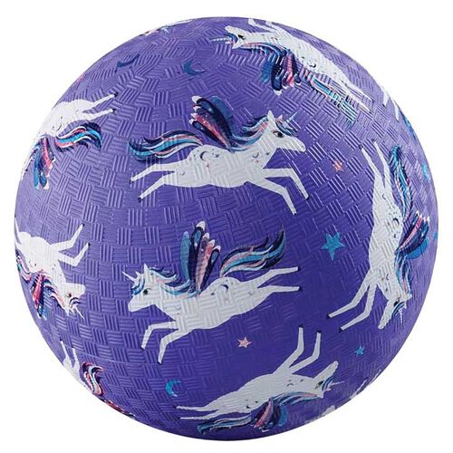 Crocodile Creek 7" Playground Ball - Purple Unicorn