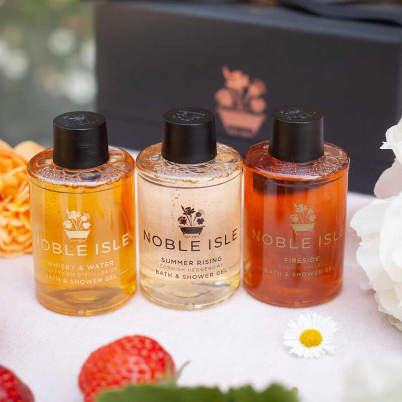 Noble Isle Warm & Spicy Bath and Shower Trio image number 1