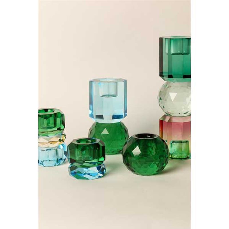 Eja Crystal Candle Holder image number 2