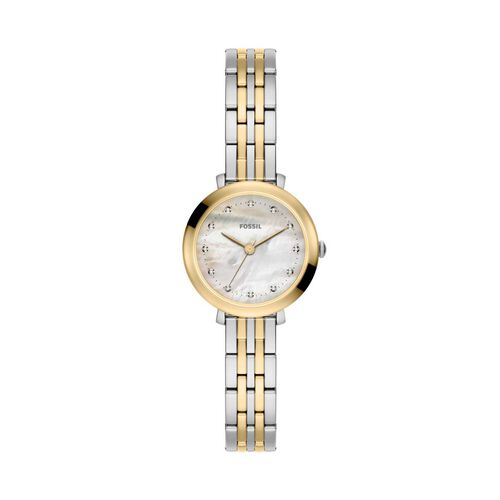 Fossil Heidi 26mm Three-Hand Two-Tone Stainless Steel Watch