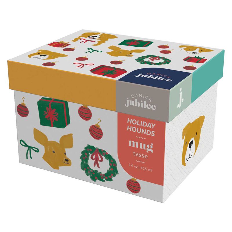 Danica Holiday Hounds Christmas Mug image number 3