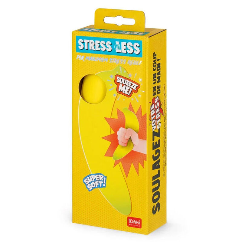 Legami Stress Less Anti-Stress Squishy - Banana image number 1