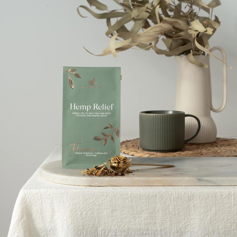 Better Tea Co. Hemp Relief Compostable Pouch 60g image number 1