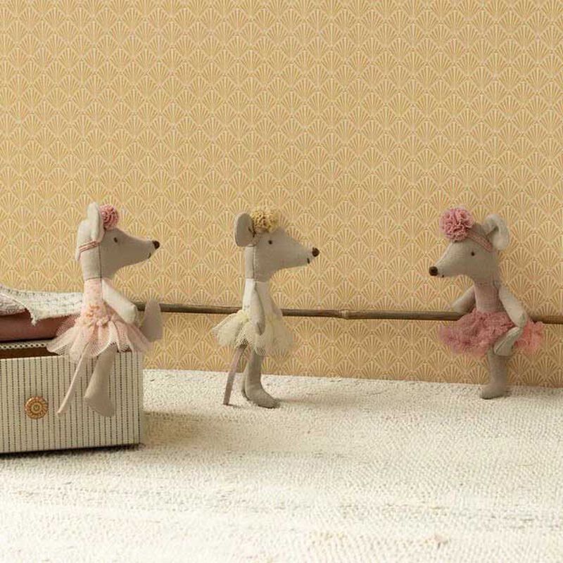 Maileg Ballerina Mouse Little Sister Rose image number 1