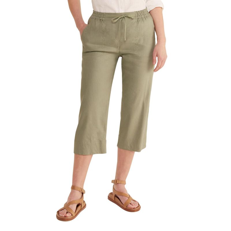 Sportscraft Rosa Crop Linen Pant image number 12