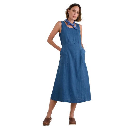Seasalt Cornwall Sleeveless Grass Wave Dress Sailor