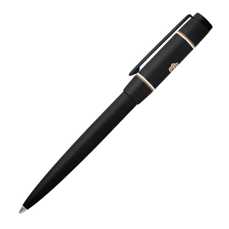 Hugo Boss Rive Varsity Black Ballpoint Pen image number 1