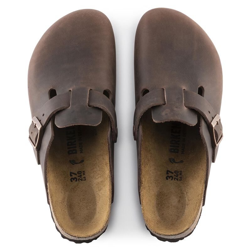 Birkenstock Boston Oiled Leather Habana Regular Width image number 1