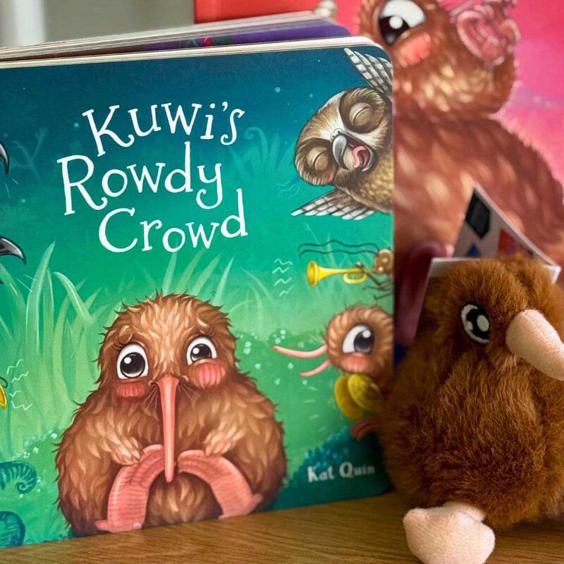Tikitibu Kuwi's Rowdy Crowd - Board Book image number 1