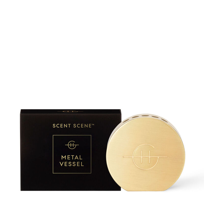 Glasshouse Fragrances Scent Scene Gold Metal Vessel image number 0